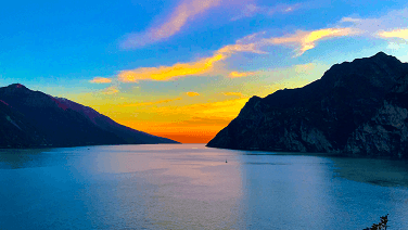 tramonto Lago di Garda