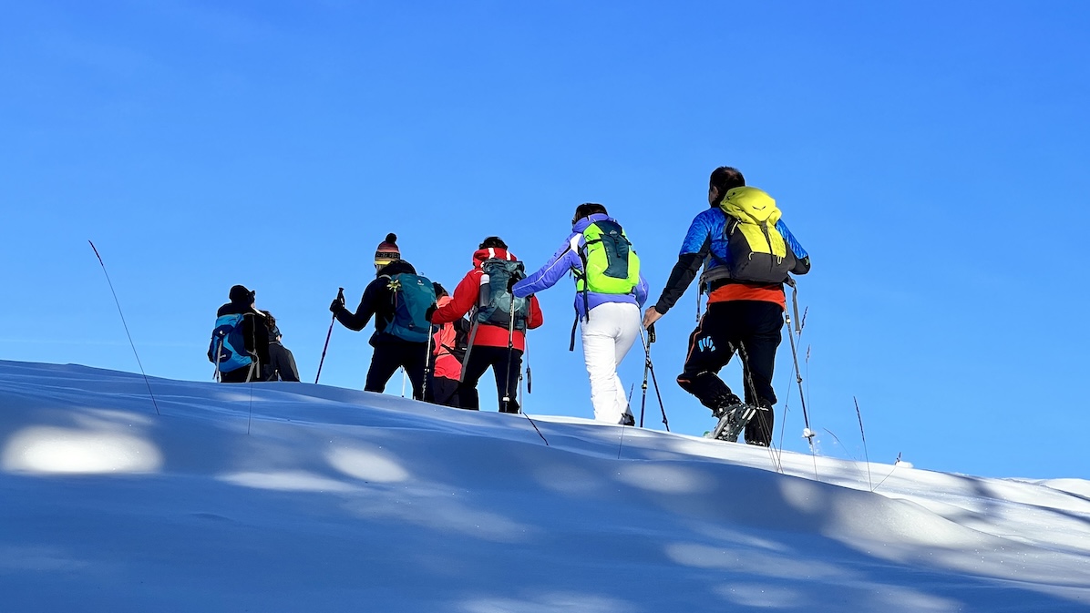 ciaspolata Ongara Campomulo Altopiano di Asiago