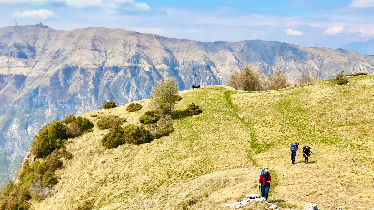 panorami verso il Rifugio Vittorio Veneto Cansiglio