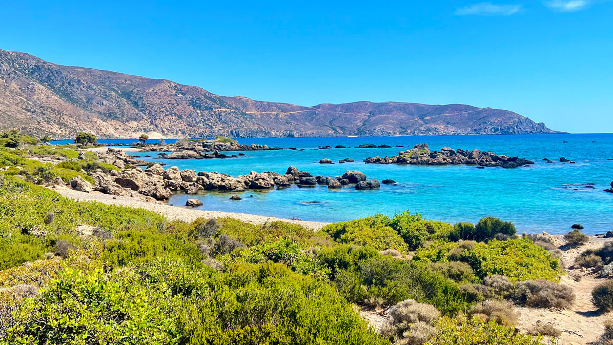 panorami mare trekking sentiero E4 Creta