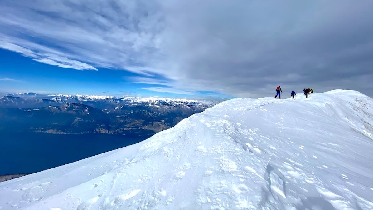 scialpinismo in cresta