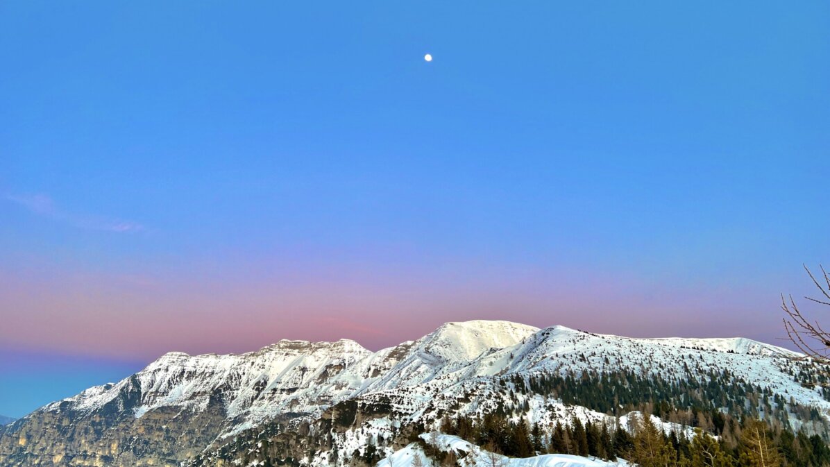 tramonto da Cima Laste
